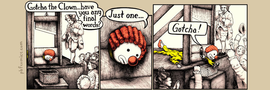 Gotcha The Clown The Perry Bible Fellowship